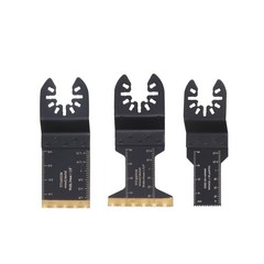 104 PCS Multitool Cutting Blades Kit Quick Release Oscillating Saw Blade Combina