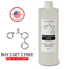 Benzyl Benzoate 16 oz. USP/NF Wholesale Cas: 120-51-4 Bulk for Aroma, Cosmetics