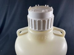 NALGENE 10L Carboy FLPE 83B Closure 25cm Opening Waste Container 6379-0010