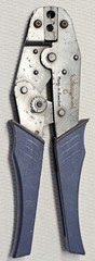 Vintage AMP Crimpex C Wang 220190-1 Die Ratchet Wire Crimping Hand Tool Sweden