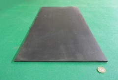 Santoprene TPV Sheet, Black, 55A 1/4″ x 12″ x 24″