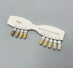 Dental IPS Natural Die Material Shade Guide Ivoclar Vivadent ND 1-9 Abutment
