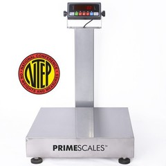 Prime Systems NTEP 16″x20″ Bench Scale w/ indicator 200×0.05lb Stainless steel