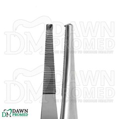 3 Pcs Bonney Tissue Forceps 1×2 Teeth Serrated Tips 7″ Surgery Instruments Set