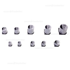 SMD/SMT Electrolytic Capacitors 6.3V to 400V – Various Values 0.1uF to 2200uF