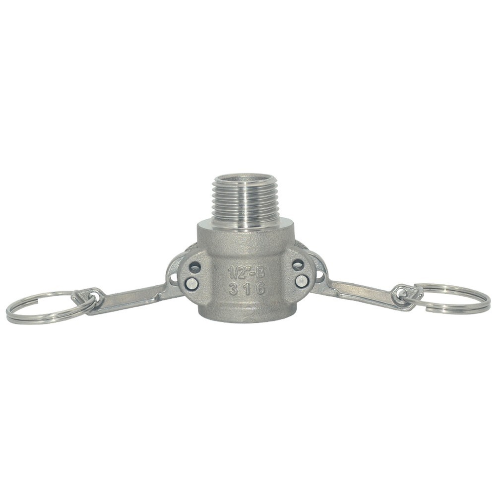 1/2″ 1″ 3″ inch Type B Camlock Female to Male NPT Stainless SS 304 Hose Fitting