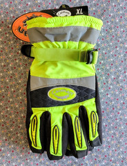 Caiman 2991-6 Synthetic Leather Waterproof Hi-Vis Heatrac Insulation Size XL NWT
