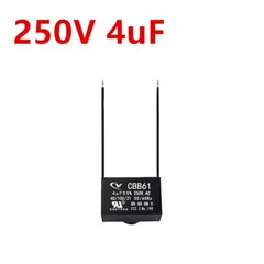 CBB61 4mfd 4uf 4.0uf 250V VAC Fan MOTOR START Capacitor 2 WIRES