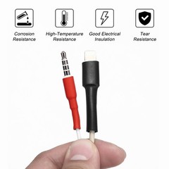 Heat Shrink Tubing 3.5mm Dia 2:1 Heat Shrink Tube Wrap Cable Sleeve 3.1m Black