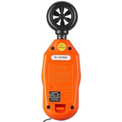 VEVOR Handheld Anemometer Digital Wind Speed Meter Gauge 14℉-113℉with LED Screen