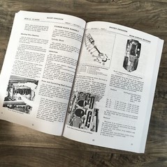 Massey Ferguson Mf 65 Tractor Service Manual Technical Repair Shop Workshop
