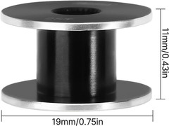 35KG Digital Winch Servo with 19Mm*11Mm Winch Spool Kit for SCX10 PRO, Waterproo