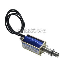 1-10PCS JF-0530B DC12V 300mA 5N/10mm Pull-Push-Type DC Solenoid Electromagnet