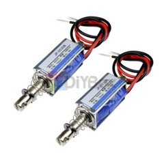 1-10PCS DC 6V 300mA 5N/10mm JF-0530B Pull-Push DC Solenoid Electromagnet