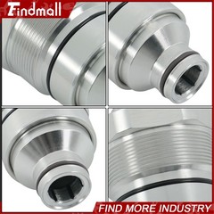 Findmall Male Flat Face Quick Coupler 3736967 For Caterpillar 226D 232D 242D