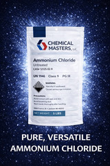 Ammonium Chloride 99%+ Pure – Industrial Grade – UN 1946 – Lab – Industrial