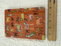 Peter Pauper Press The Cat’s Meow Journal Illustrated Plastic Cover Lined 20YO