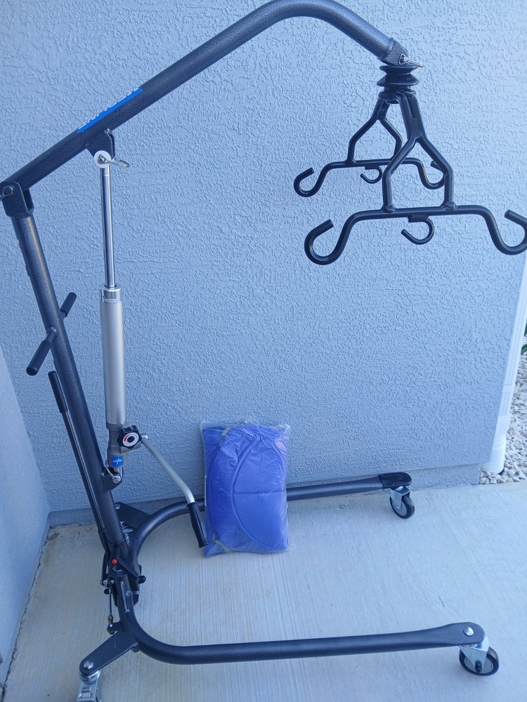 Medline Manual Hydraulic Patient Lift, Hoyer Lift 6-Point Cradle – MDS88200D