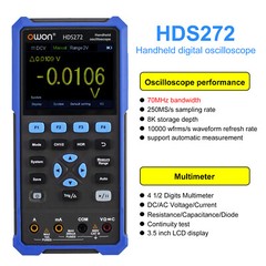OWON HDS200 Series Handheld Digital Oscilloscope 2CH+1CH Waveform Generator USB