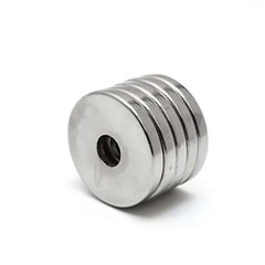 N35 Countersunk Ring Round Disc Strong Magnets Rare Earth Neodymium Hole 5mm