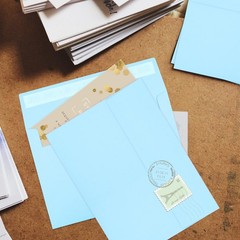 50 Packs Blue 5×7 Envelopes, Envelopes 5×7, A7 (5.25×7.25in),