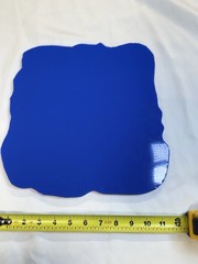 Concrete Mold Texture Stamp 12x12in. Flexible, Blue