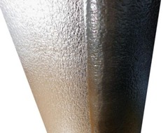 USEP 10mm REFLECTIVE Foil BLACK FOAM Insulation Radiant Barrier 16″X10FT R12-20