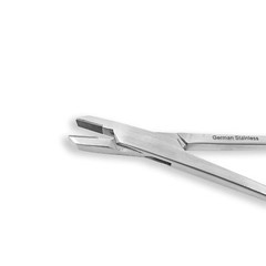 Cynamed German Stainless TC Wire Twister Needle Holder & Driver with Gold Rings