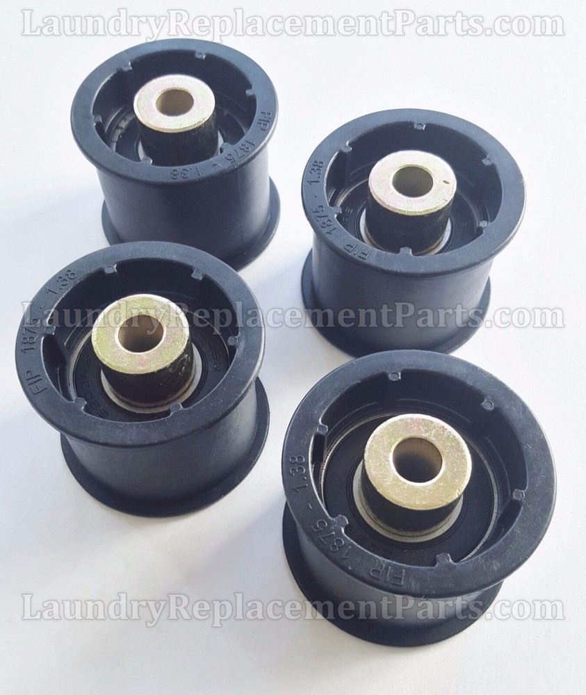 4 PC BACK SIDE IDLER WHEEL- DRUM ASSY FOR AMERICAN DRYER ADC PART #100250