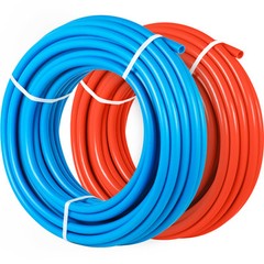 VEVOR Pex Pipe 2 Rolls 1/2 inch 100 feet Plumbing Water Supply Tubing Tube