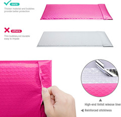 Bubble Mailers 6X10 Inches 25Pack Usable Size 6X9″ Small Bubble Mailer Bubble En