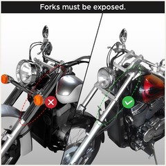 Batwing Fairing Windshield Fit Softail Fatboy Heritage VStar 1100/650 Blvd Dyna