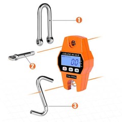 SellEton SL-931 Portable Industrial Hanging Scale 600 x 0.2 lb / 300 kg x 0.1 kg