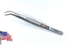 5 Pcs Dental Tweezer / Plier Stainless Steel Dental Surgical Instruments MAC