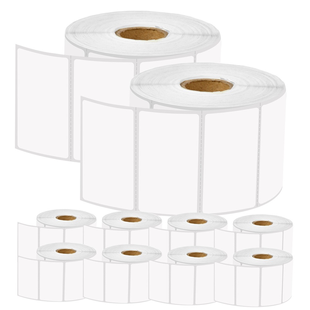 2.25×1.25 Direct Thermal 1000 Labels for Zebra LP 2824 LP 2844 Eltron ZP450