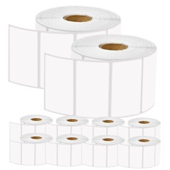 2.25×1.25 Direct Thermal 1000 Labels for Zebra LP 2824 LP 2844 Eltron ZP450