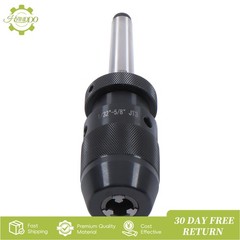 Premium 1/32″ – 5/8″ Keyless Drill Chuck & JT3 – MT2 Straight Shank Arbor CNC