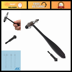 Neurological Reflex Hammer with Built-in Brush – Tromner Style, Medical Tool