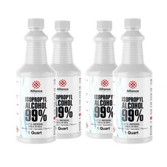 Alliance Chemical – Isopropyl Alcohol 99% – 4 Quarts