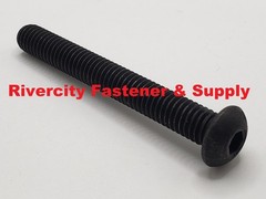 (10) 3/8-16×3 Steel Button Head Socket Cap screws Coarse thread 3/8x16x3 Bolts