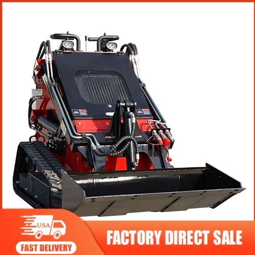 New 1830lbs Mini Skid Steer Loader Gas EPA B&S Engine 13.5HP Power with Track