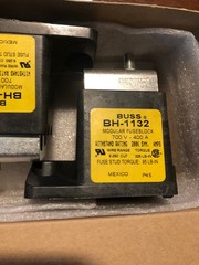 Bussmann BH-1132 Modular Fuse Block, 700V, 400A SET NO BOX