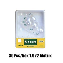 30Pcs Dental Clear Matrix Polyester Transparent Sectional Contoured Matrices