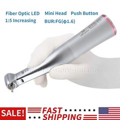X95L Dental 1:5 Increasing LED Fiber Optic Contra Angle Handpiece for NSK Ti-MAX