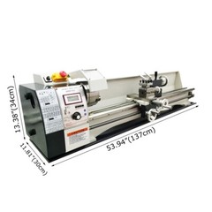 110V 1100W WM210V Precision Instrument Metal Bench Lathe 8″*39″ Miniature Lathe