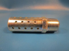 LOT OF 6 Numatics M4MN, PNEUMATIC SILENCER, M SERIES, 1/2 INCH PORT, THREADED