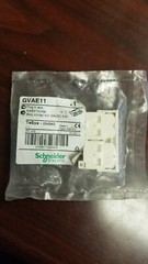 NEW Schneider Electric GVAE11 Auxiliary Contact, 2.5 Amp, front mounting