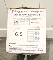BioClean Ultimate Cleanroom Gloves BUPS-65 *200/cs* Size 6.5, 12″ Length Sterile
