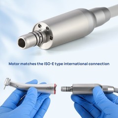 Micromotor eléctrico dental sin escobillas con sistema de agua / pieza de mano