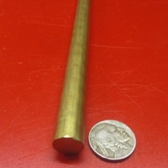 385 Brass Rod 1/2″ (.500″) Diameter x 4 Foot Length